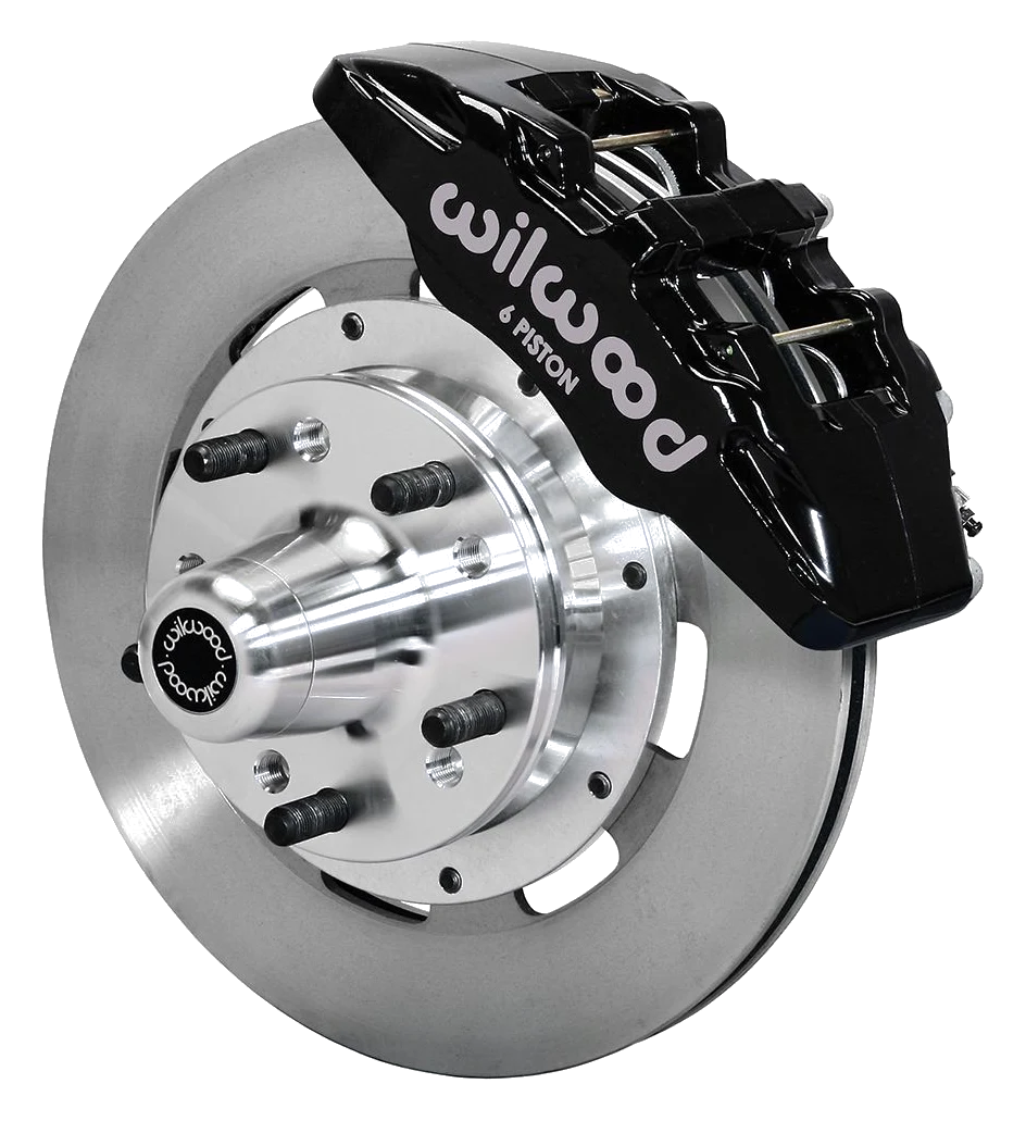 Wilwood 140-10738 Zestaw Hamulców Przednich Forged Dynapro 6 Hub 12.19 czarny Cadillac Chevrolet GMC Pontiac