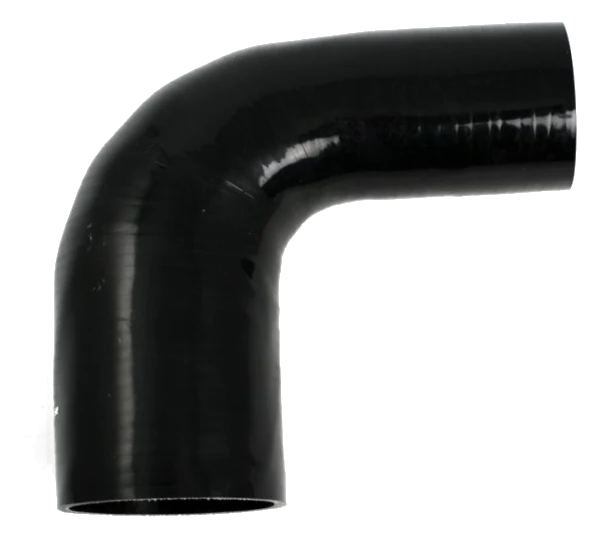 Wąż silikonowy czarny 90 stopni 3,25 - 4" (83-102mm)
