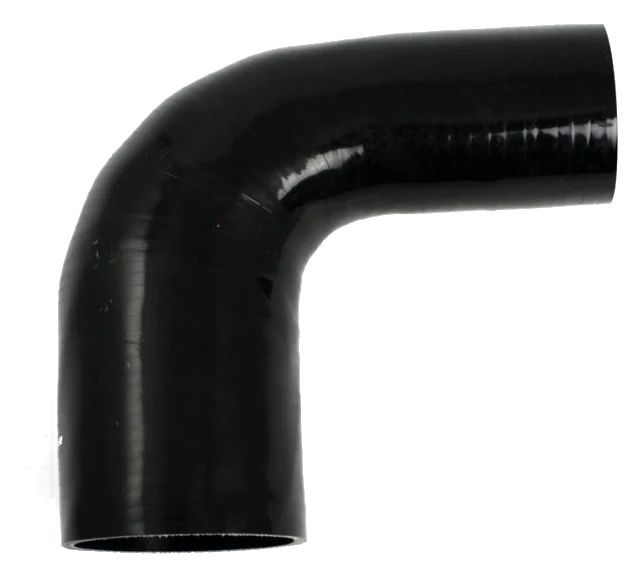 Wąż silikonowy czarny 90 stopni 3,25 - 4" (83-102mm)