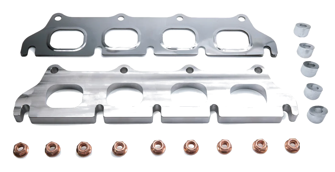 RTMG Performance 4 Port Cylinder Head Exhaust Manifold INOX Adapter Kit EA888.3
