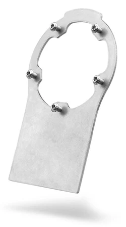 Steel mounting bracket for Remote filler cap with M6 bolts Nuke Performance
