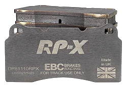 DP81110RPX Sportowe klocki hamulcowe RP-X Racing EBC Brakes Aston Martin DB7 Vanquish Chrysler USA Viper SRT-10 Daimler Super V8 DE TOMASO Pantera 90 Si Dodge USA SRT Viper Viper SRT-10 Vipe