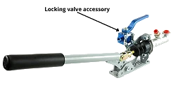 Hydrauliczny Kompaktowy Hamulec Ręczny Poziomy RacingPedalBoxes - Szary