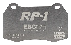 DP81032RP1 Sportowe klocki hamulcowe RP-1 Racing EBC Brakes BMW 8 Series E31 840 8 Series E31 850 Ferrari 456 550 575M LAMBORGHINI Diablo Maserati Coupe Ghibli AM336 Gransport GranTurismo Qu
