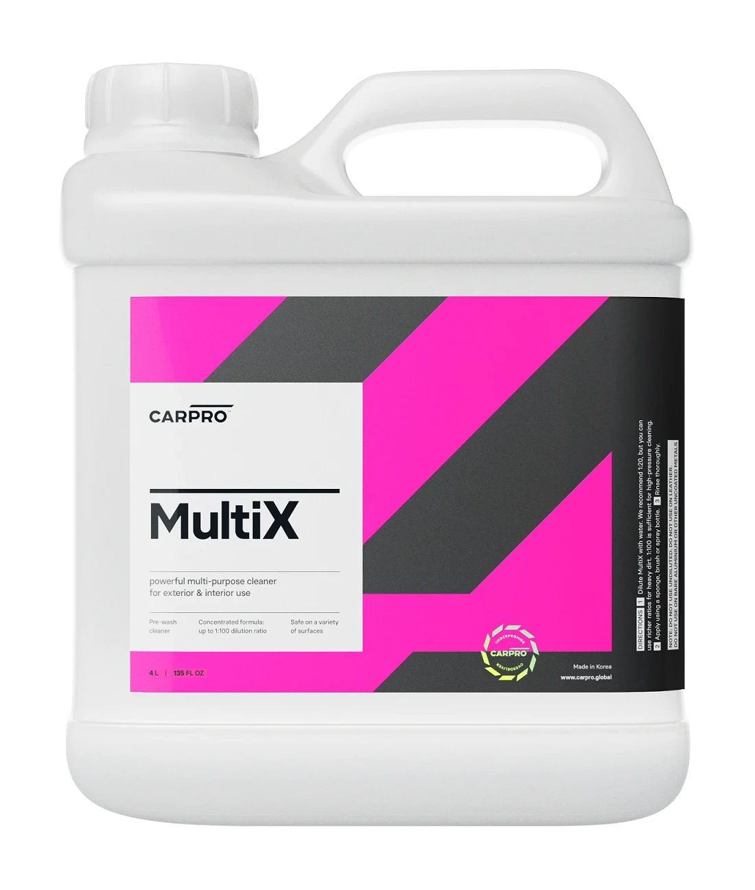CAR PRO MultiX  skoncentrowany uniwersalny środek czyszczący APC  4000ml 4l