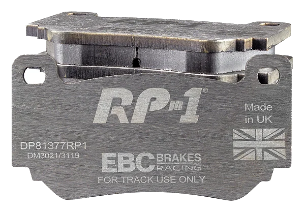 DP81377RP1 Sportowe klocki hamulcowe RP-1 Racing EBC Brakes CATERHAM 7 7 Race Upgrade 7 CSR GTM Libra Lotus Elise Series 2 Elise Series 3 Europa Exige Series 2 MG F Trophy TF MINI ZENOS E10