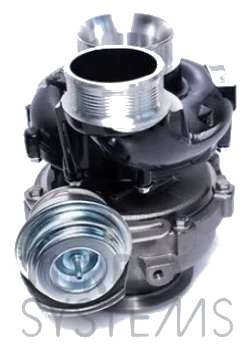 Uniwersalna turbosprężarka Vacuum Control Stage 1 HTD2268BB Turbosystems BMW N57 - N57UVA/HTD2268BB