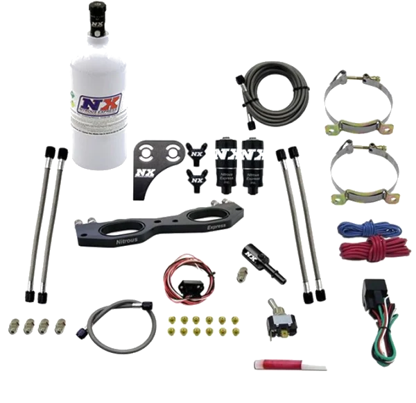 Nitrous Plate System for Polaris RZR 900 with 2.5Lb Bottle Nitrous Express NX 67001-2.5P - USA-NX-67001-2.5P