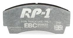 DP8008RP1 Sportowe klocki hamulcowe RP-1 Racing EBC Brakes GINETTA G27 Lotus Esprit Esprit Sport 300 Esprit 350 NOBLE M12 NOBLE M12