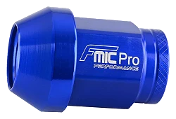 Kuta nakrętka aluminiowa do kół FMIC.Pro M14x1.25 Niebieska 1 szt.  stożkowa przelotowa 7075-T6