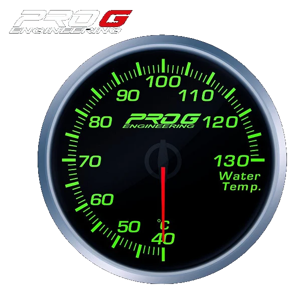 Wskaźnik Pro G Race Series 2 RS, temperatury wody °C GREEN 52mm