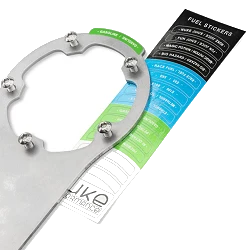 Steel mounting bracket for Remote filler cap with M6 bolts Nuke Performance