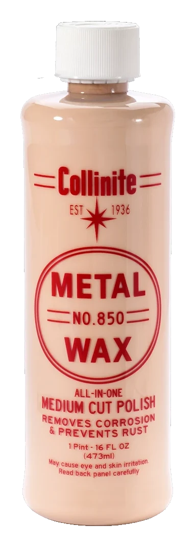 COLLINITE 850 Metal Wax mleczko polerskie fo metali odnawia i zabezpiecza 473ml