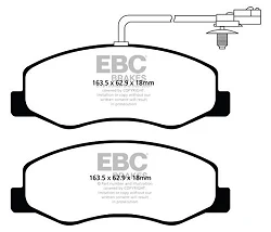 DPX2085 Klocki hamulcowe ULTIMAX2 EBC Brakes Nissan COMMERCIAL NV400 Opel Movano Renault COMMERCIAL Master VAUXHALL COMMERCIAL Movano