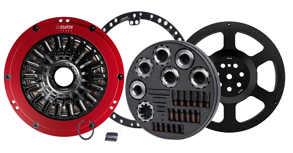 Sprzęgło Dwutarczowe UniClutch Track Z Kołem Zamachowym UniClutch Mitsubishi Lancer EVO 5-9 4G63 4G63T