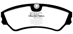 DP967 Klocki hamulcowe ULTIMAX2 EBC Brakes Volkswagen COMMERCIAL Transporter Kombi/Camper T4