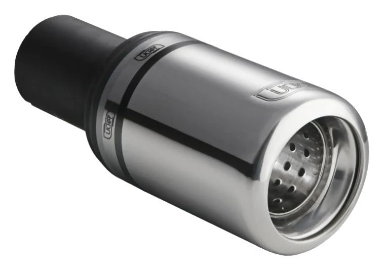 Uniwersalna końcówka tłumika okrągła 80mm długość 200mm średnica montażowa 45mm - N1-07-2D/45