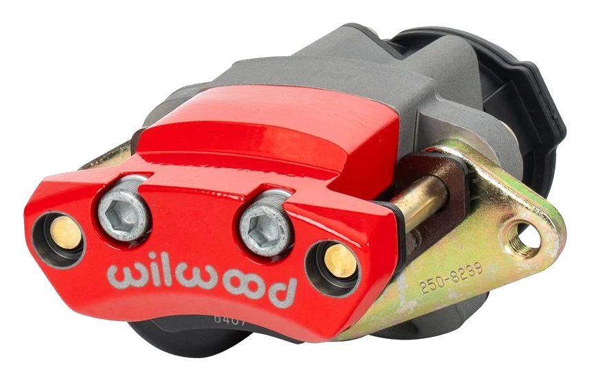 Zacisk hamulcowy 1 tłoczkowy Wilwood 120-17014 Electric Parking Brake prawy czerwony