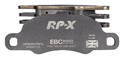 DP82057RPX Sportowe klocki hamulcowe RP-X Racing EBC Brakes Porsche 911 991 Boxster 981 Boxster Spyder 981 Boxster 718 Cayman 981 Cayman 718 Porsche 911 997 911 991 Boxster Boxster S Boxster