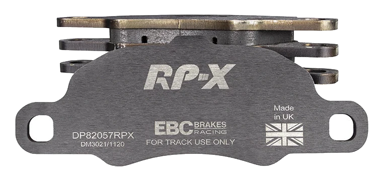 DP82057RPX Sportowe klocki hamulcowe RP-X Racing EBC Brakes Porsche 911 991 Boxster 981 Boxster Spyder 981 Boxster 718 Cayman 981 Cayman 718 Porsche 911 997 911 991 Boxster Boxster S Boxster