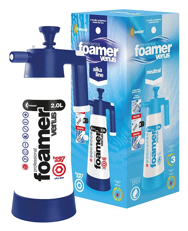 Kwazar Pianownica VENUS Super Foamer Alkaline 2L + dodatkowe końcówki spieniające