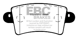 DP1385 Klocki hamulcowe ULTIMAX2 EBC Brakes Nissan COMMERCIAL Interstar Opel Movano Renault COMMERCIAL Master VAUXHALL COMMERCIAL Movano