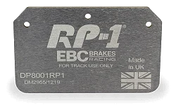 DP8001RP1 Sportowe klocki hamulcowe RP-1 Racing EBC Brakes