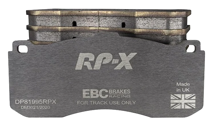 DP81995RPX Sportowe klocki hamulcowe RP-X Racing EBC Brakes BMW 1 Series E82 Coupe 135 1 Series E88 Convertible 135 MINI BMW 135 Mini Hatch 2nd Gen R56 Works GP