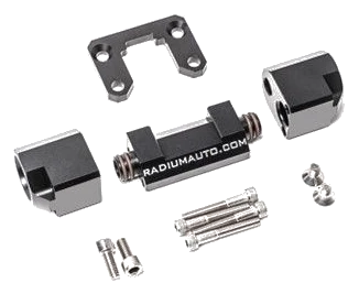 Split-Flow Flex Fuel Sensor Adapter Radium Engineering