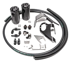 Dual Catch Can Kit for Nissan 370Z Fluid Lock Radium Engineering
