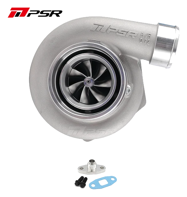 Turbosprężarka Pulsar PSR 6466E Ball Bearing Turbo UP to 900HP T51R Mod V-Band Inlet / Outlet 0.96 A/R