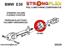 031895A: Przegub elastyczny kolumny kierowniczej SPORT BMW e30