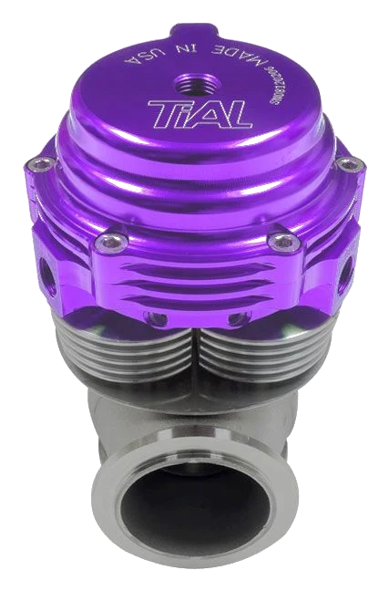 Zawór Wastegate Tial MVS-A 38mm Fioletowy,  Wszystkie sprężynki