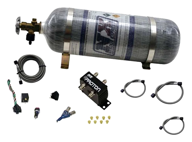 Proton Series Nitrous System with Composite Bottle 12Lb Nitrous Express NX 20420-12