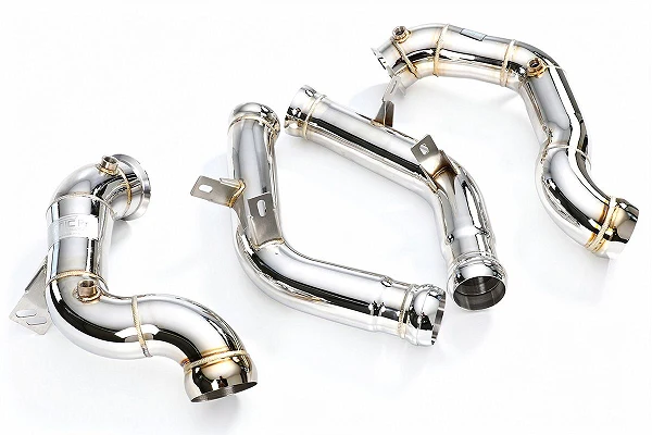 Downpipe FMIC.Pro Mercedes E63 S W213 4.0 M177 2017-2023