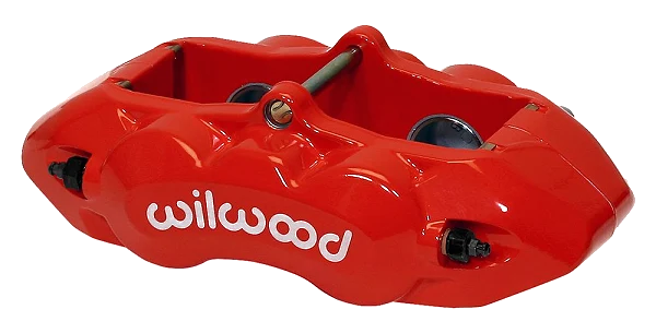 Uniwersalny zacisk hamulcowy tylny 4 tłoczkowy Wilwood 120-10526 D8-4 czerwony