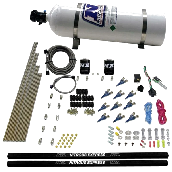 Zestaw Nitro Nitrous Express NX 81000EFI-15 Piranha Direct Port 10-Cyl