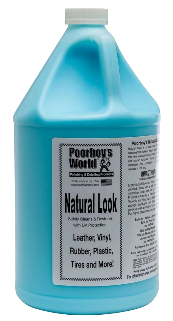 POORBOY'S WORLD Natural Look Dressing do wnętrza plastik guma winyl 3784ml