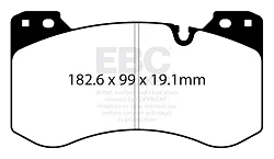 DP42454R Klocki hamulcowe YELLOWSTUFF EBC Brakes BMW M3 Competition G80 G81 G82 M4 Competition Convertible G82 G83