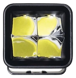 Lampa Robocza LED Purelux Black Square 40 Spot 8cm 40W