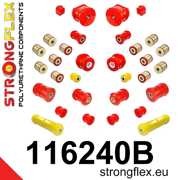 116240B: Kompletny zestaw zawieszenia Mercedes W202