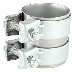 Obejma nierdzewna wydechu łącznik SS304 FMIC.EU 70mm 2.75"