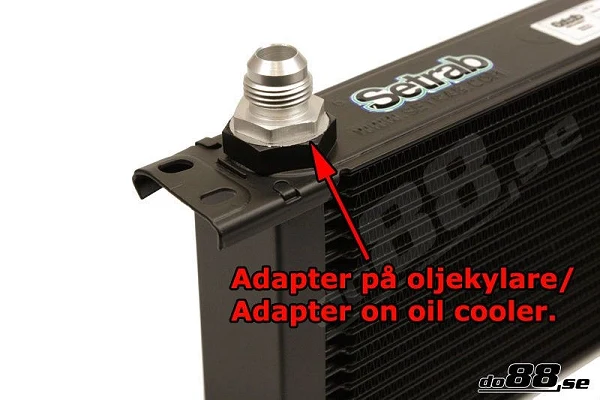 Adapter przyłącza chłodnicy oleju Setrab do M14 gwint wewnętrzny