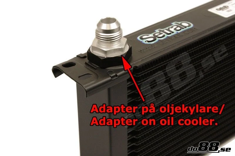Adapter przyłącza chłodnicy oleju Setrab do M14 gwint wewnętrzny
