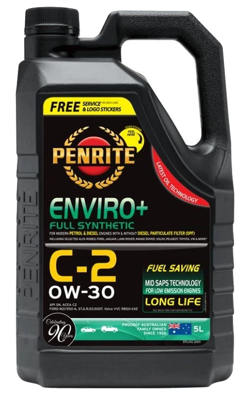 Olej silnikowy Penrite Enviro + C2 0W30 Full Synthetic 5L