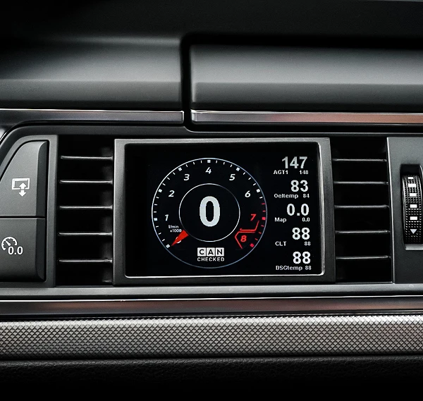 CANchecked Wyświetlacz parametrów MFD32 GEN 2 Audi A6 A7 S6 RS6 S7 RS7 4G C7 2011 - 2018