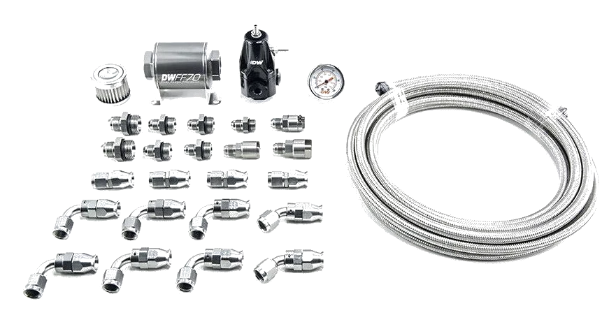 Układ paliwowy DeatschWerks AN8 AN6 CPE 2010-15 Camaro Base or SS 3.7 V6 6.2 LS3