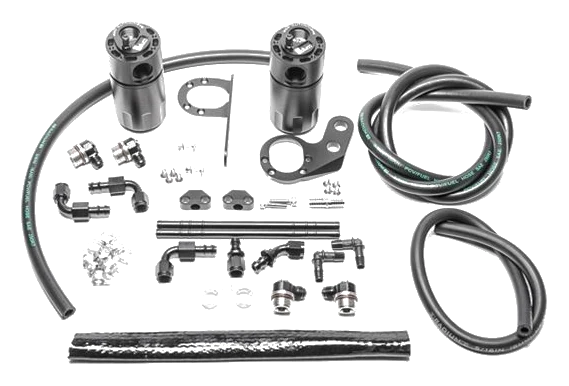 Dual Catch Can Kit for Honda Civic Type-R 2017+ Fluid Lock Radium Engineering