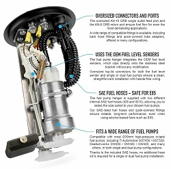 Fuel Pump Hanger Nuke Performance for BMW E36