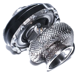 Turbocharger TurboSystems HTX2754B1V air outlet 90 degrees